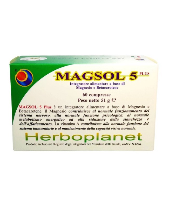 MAGSOL 5 PLUS 60CPR MAGSOL 5 PLUS 60CPR