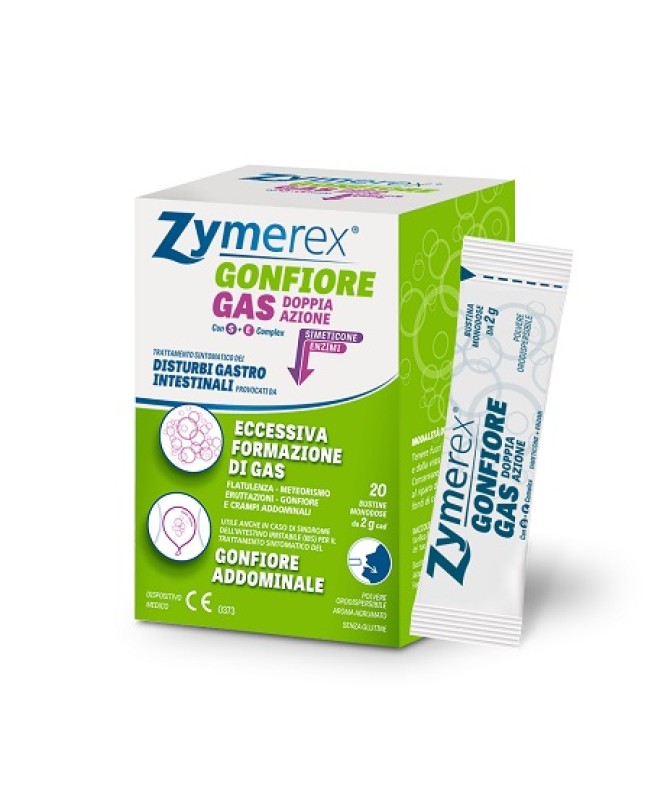 ZYMEREX GONFIORE GAS DOPPIA AZ