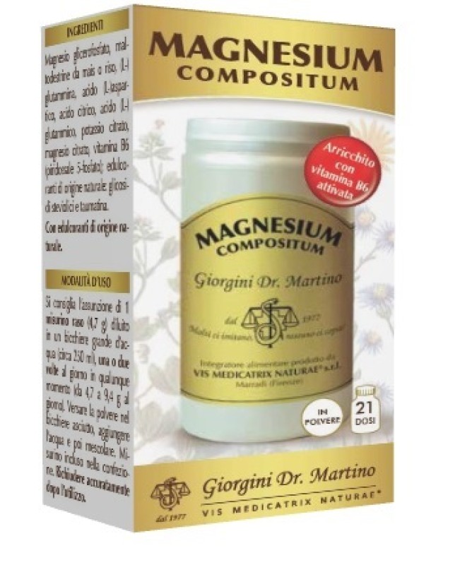 Magnesium Compositum Polv 100g Magnesium Compositum Polv 100g