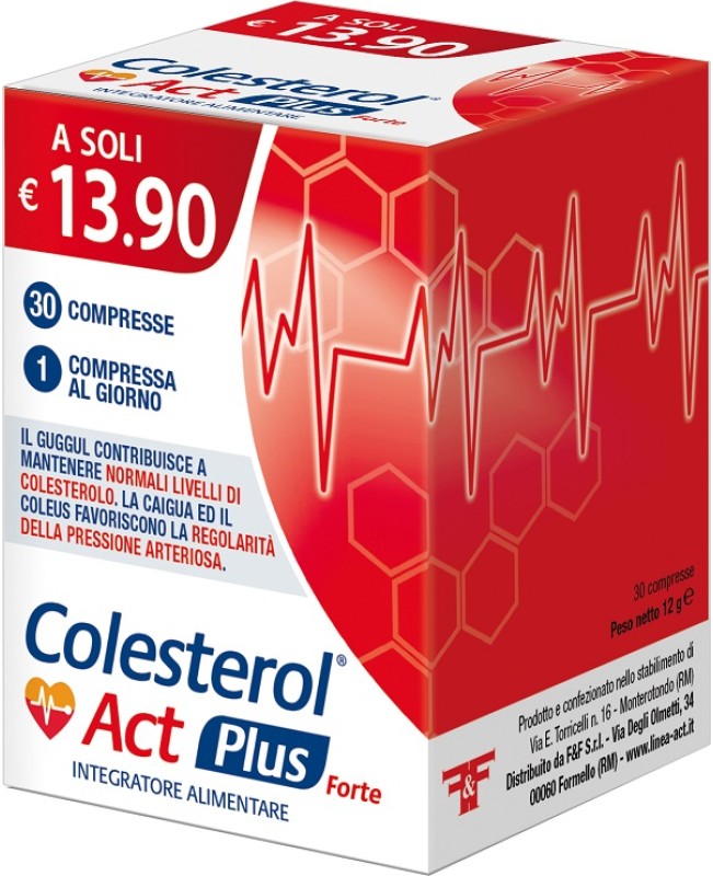 COLESTEROL ACT PLUS FORTE30CPR