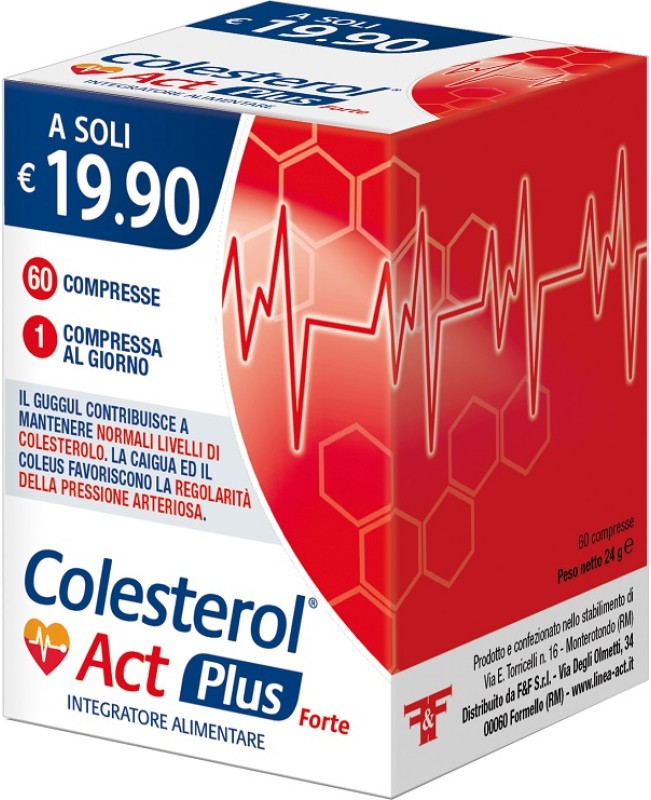 COLESTEROL ACT PLUS FORTE60CPR