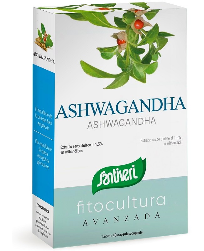 ASHWAGANDHA 40CPS FITOCULTURA