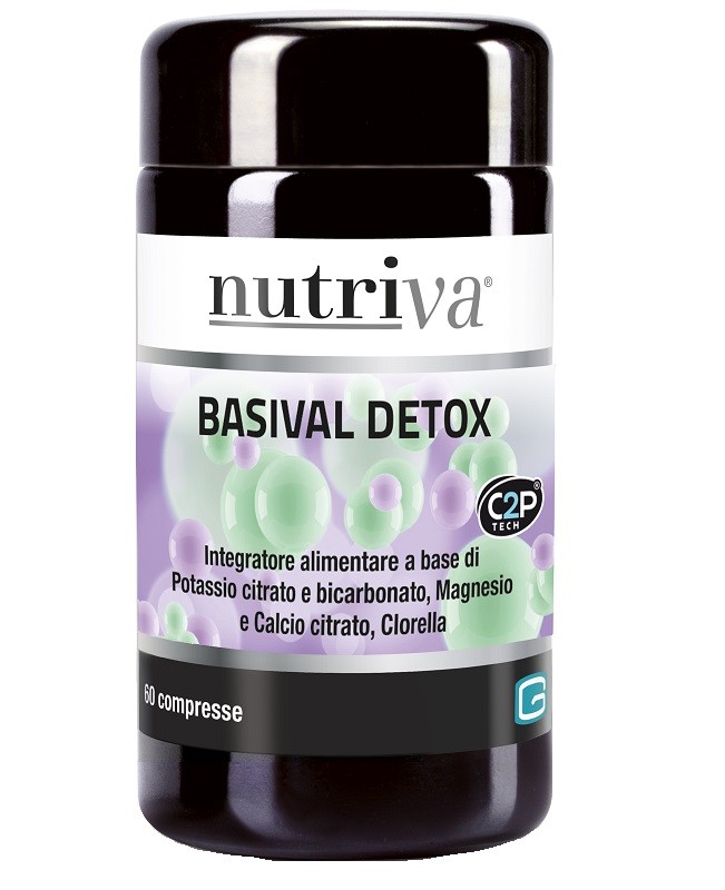 NUTRIVA BASIVAL DETOX 60CPR NUTRIVA BASIVAL DETOX 60CPR