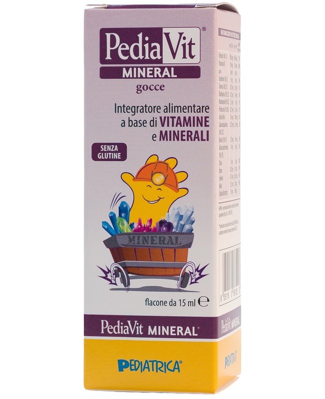PEDIAVIT MINERAL GOCCE 15ML