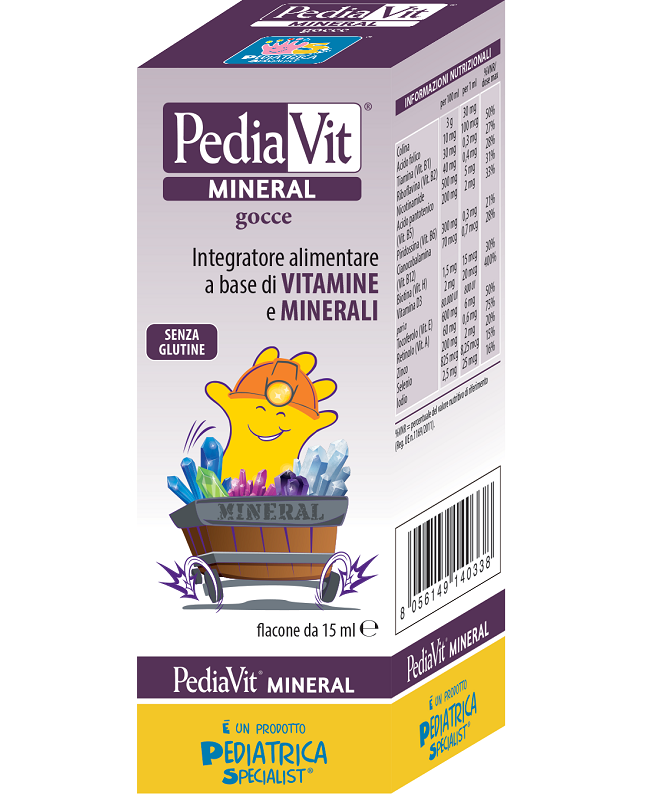 PEDIAVIT MINERAL GOCCE 15ML PEDIAVIT MINERAL GOCCE 15ML