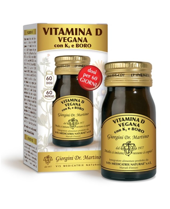 VITAMINA D VEGANA K2+BORO 60PAS VITAMINA D VEGANA K2+BORO 60PAS