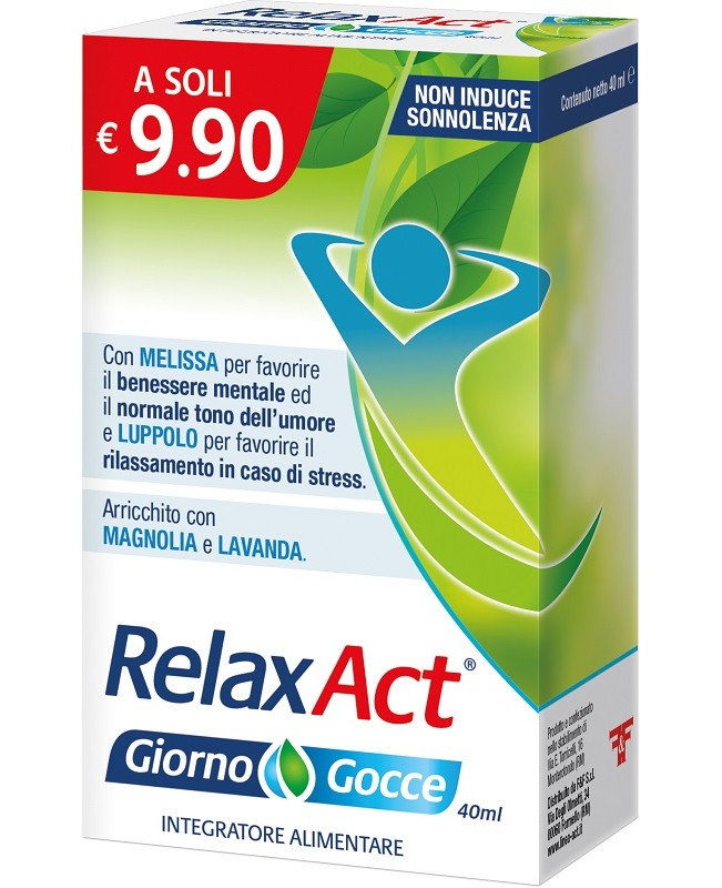 RELAX ACT GIORNO GOCCE 40ML RELAX ACT GIORNO GOCCE 40ML