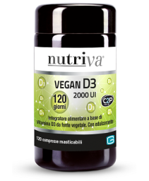 NUTRIVA VEGAN D3 120CPR
