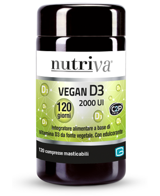 NUTRIVA VEGAN D3 120CPR NUTRIVA VEGAN D3 120CPR