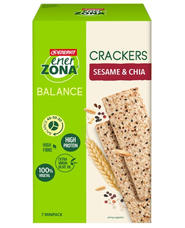 ENERZONA CRACKER SESAMO E CHIA175G ENERZONA CRACKER SESAMO E CHIA175G
