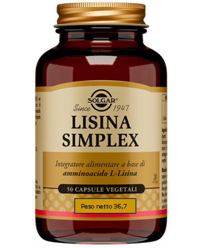 Lisina Simplex 50cps Vegetali