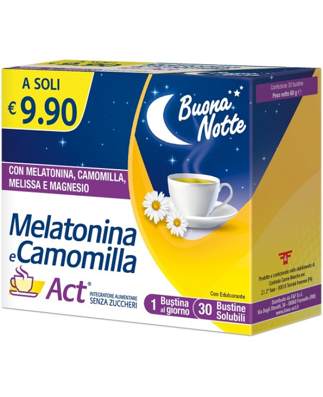 MELATONINA ACT+CAMOMIL 30BUST MELATONINA ACT+CAMOMIL 30BUST