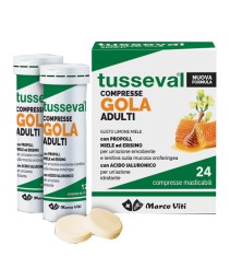 TUSSEVAL GOLA ADULTI 24CPR MAS