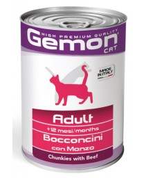 GEMON GATTO ADULT MANZO 415GR (latt