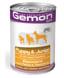 GEMON CANE PUPPY/JUN POL/TACCH 415G