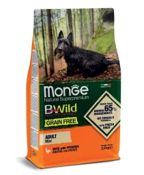 MONGE CANE BWILD GRAIN FREE MINI AD