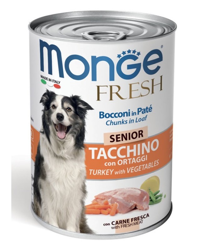 MONGE CANE FRESH SEN PATE TACCH400G