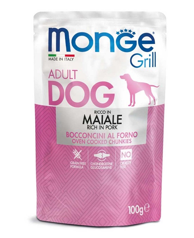 MONGE CANE GRILL MAIALE 100GR (bust