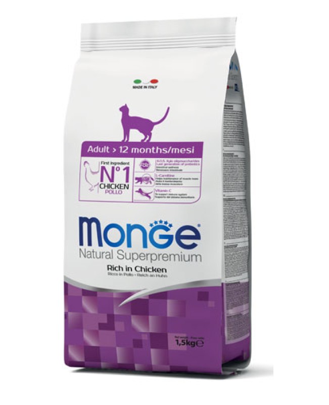 MONGE GATTO ADULT POLLO 1,5KG