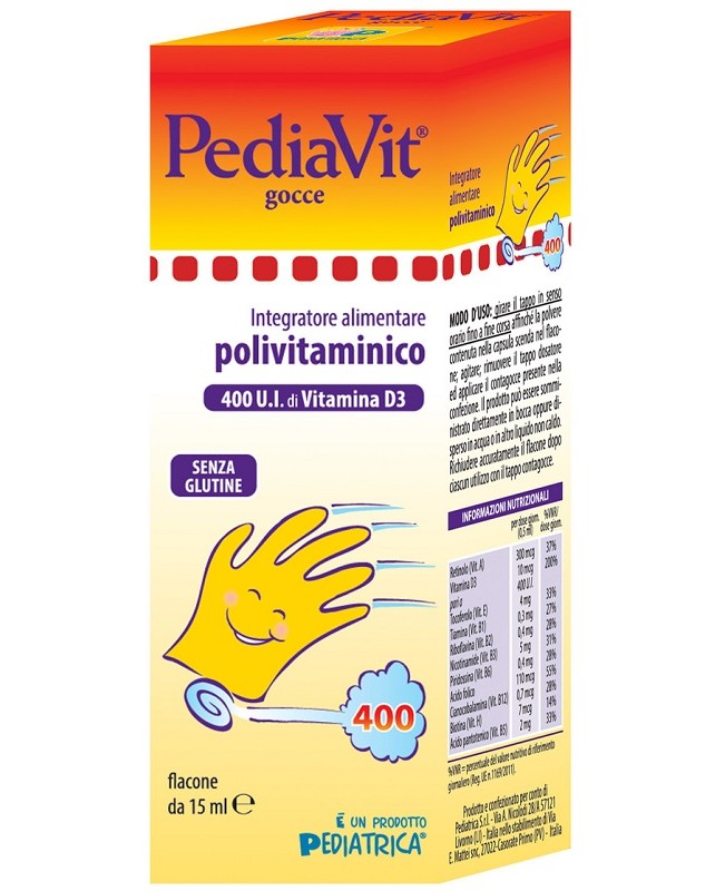 PEDIAVIT GOCCE 15ML PEDIAVIT GOCCE 15ML