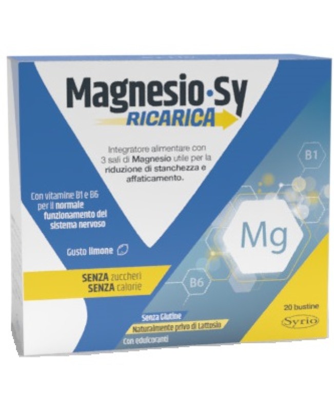 MAGNESIO SY RICARICA 20BUST MAGNESIO SY RICARICA 20BUST