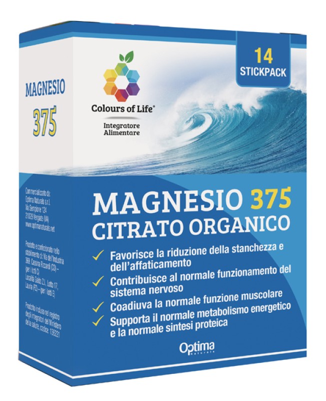 MAGNESIO 375 CITR 14STICK COLOUR NF