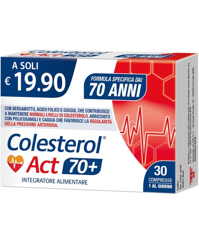 COLESTEROL ACT 70+ 30CPR COLESTEROL ACT 70+ 30CPR