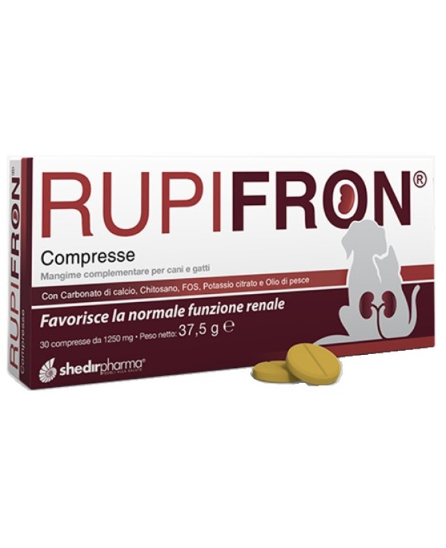 RUPIFRON CANE/GATTO 30CPR 1250MG -