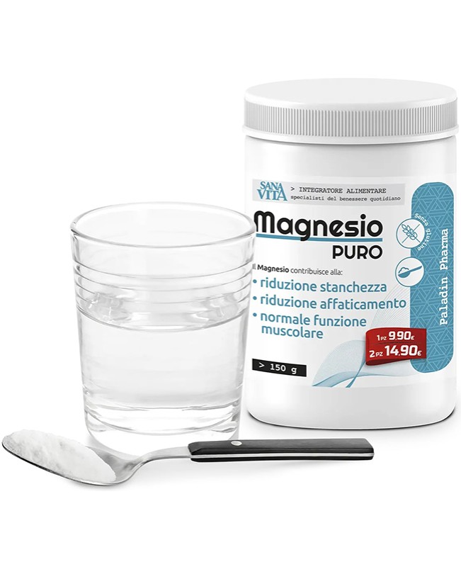 MAGNESIO PURO SANAVITA 150G MAGNESIO PURO SANAVITA 150G