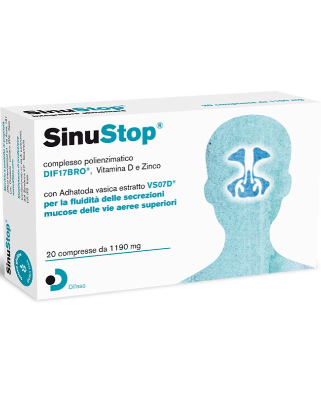 SINUSTOP 20CPR 1190 MG