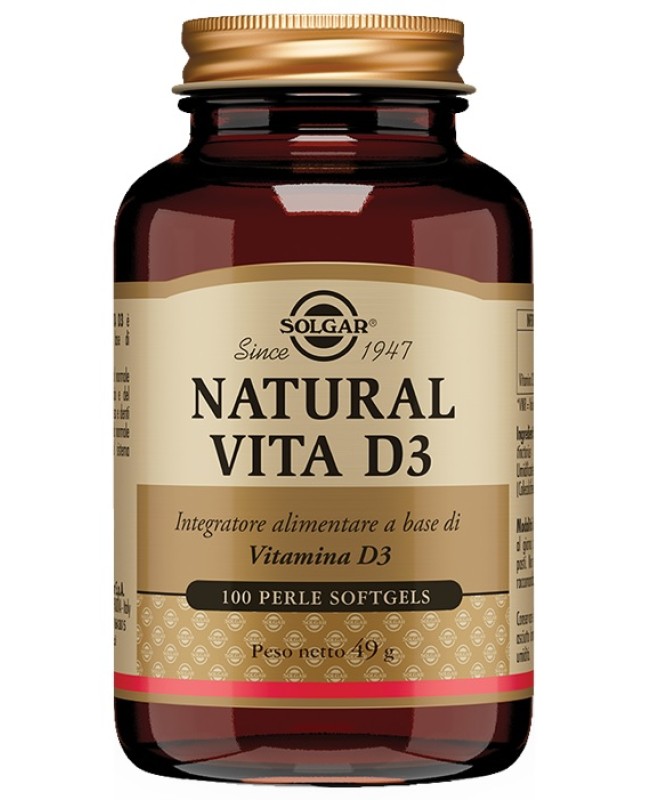 NATURAL VITA D3 100PRL NF