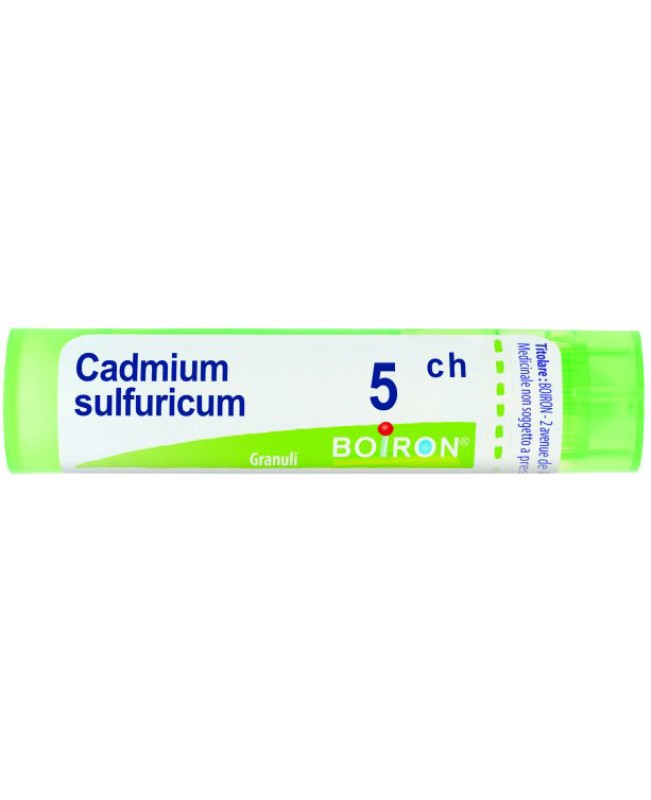 CADMIUM SULFURICUM*GRAN 5CH CADMIUM SULFURICUM*GRAN 5CH