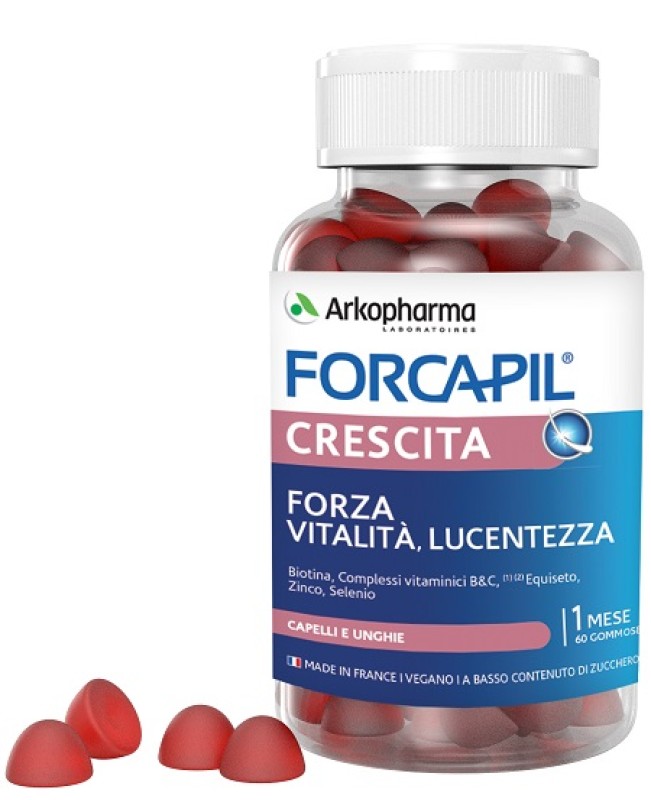 FORCAPIL CRESCITA GOMMOSI 60GOMM