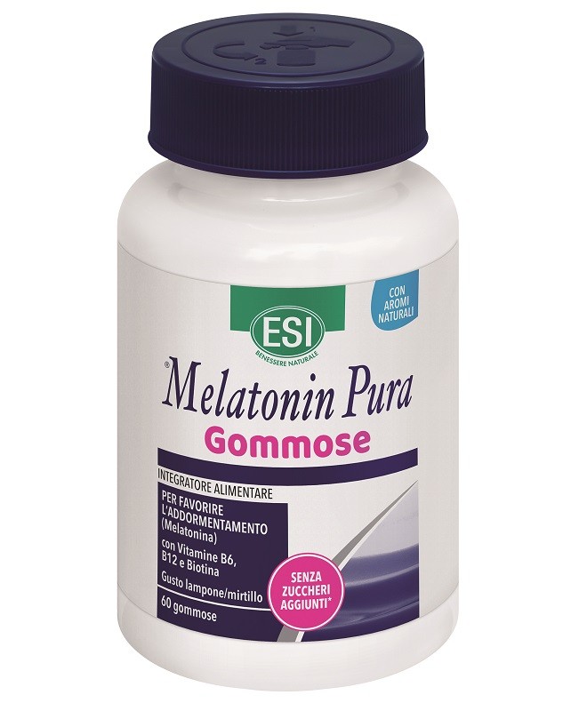 MELATONIN PURA 60CARAM GOMMOSE MELATONIN PURA 60CARAM GOMMOSE
