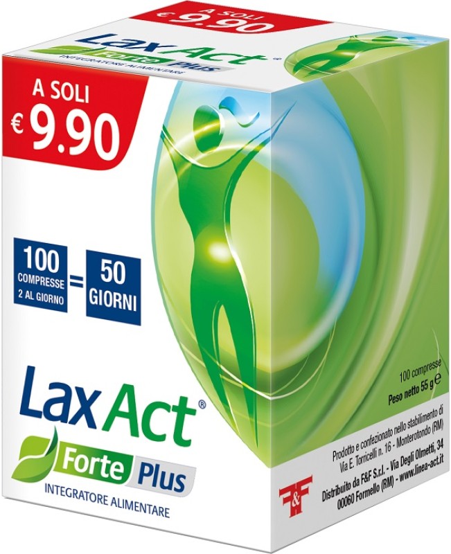 LAX ACT FORTE PLUS 100CPR LAX ACT FORTE PLUS 100CPR