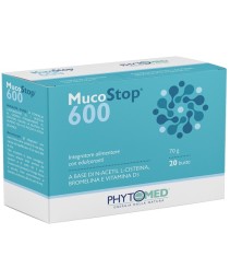 MUCOSTOP 600MG 20BUST