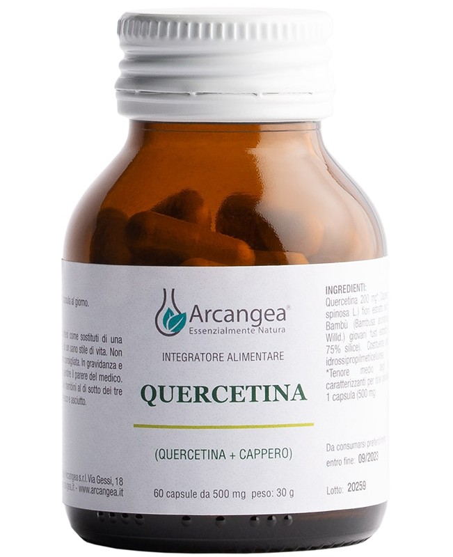 QUERCETINA 60CPS 500MG QUERCETINA 60CPS 500MG