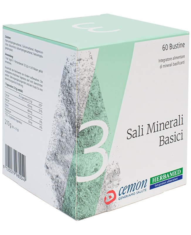 SALI MINERALI BASICI 60BUST SALI MINERALI BASICI 60BUST