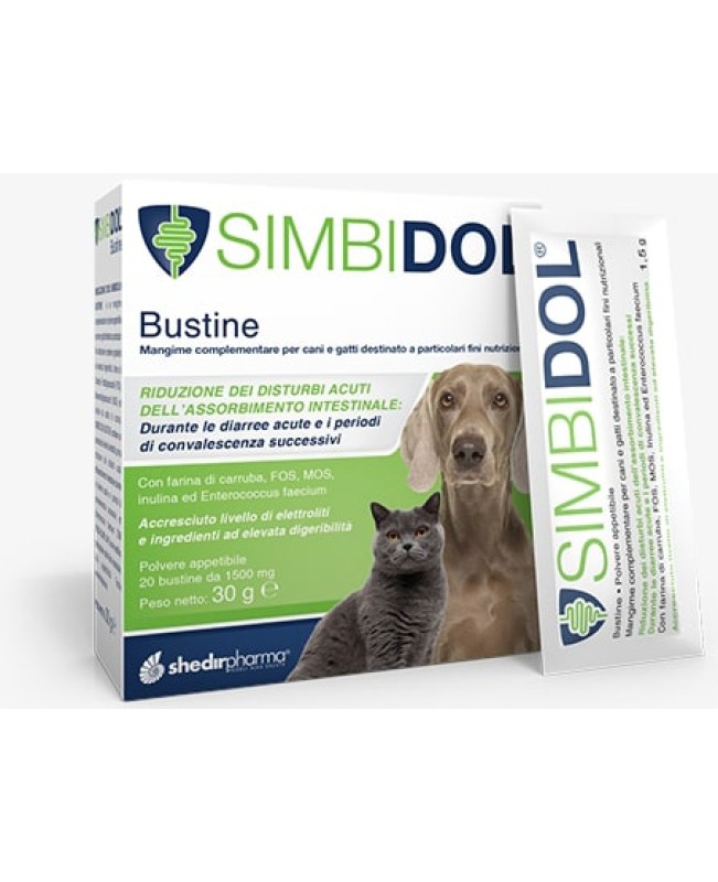 SIMBIDOL CANE/GATTO POLVERE 20 BUST
