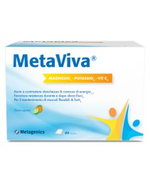 METAVIVA MG K VIT C 40BUST