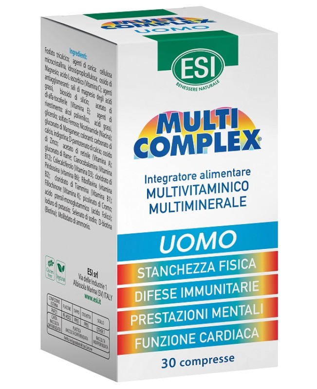 MULTI COMPLEX UOMO 30CPR MULTI COMPLEX UOMO 30CPR