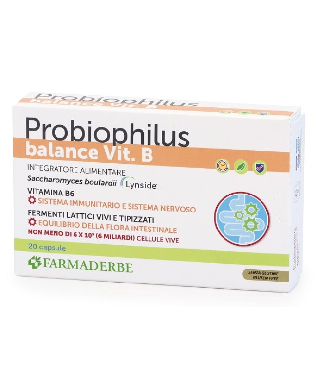PROBIOPHILUS BALANCE VIT B 20 PROBIOPHILUS BALANCE VIT B 20