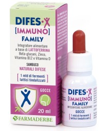 DIFES-X IMMUNO FAMILY GTT 20ML