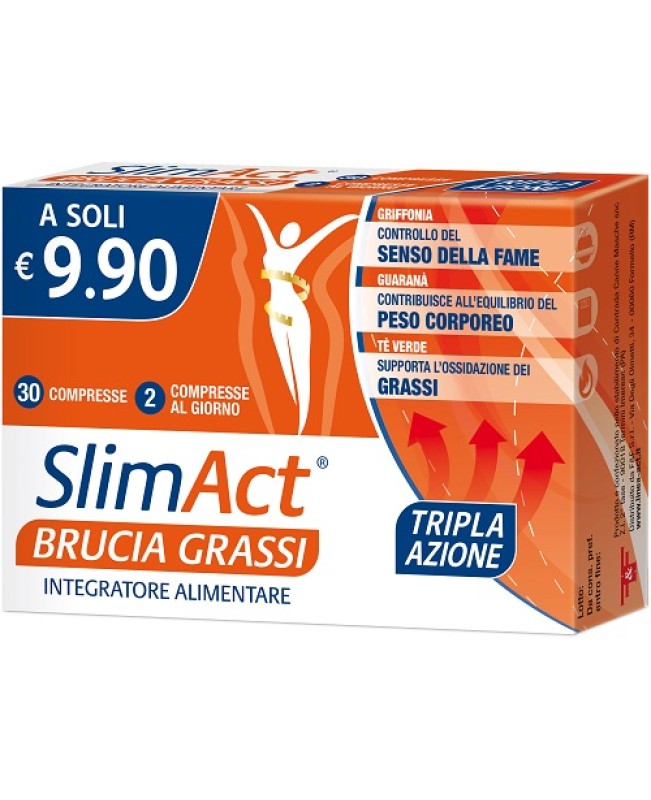 SLIM ACT BRUCIA GRASSI 30CPR