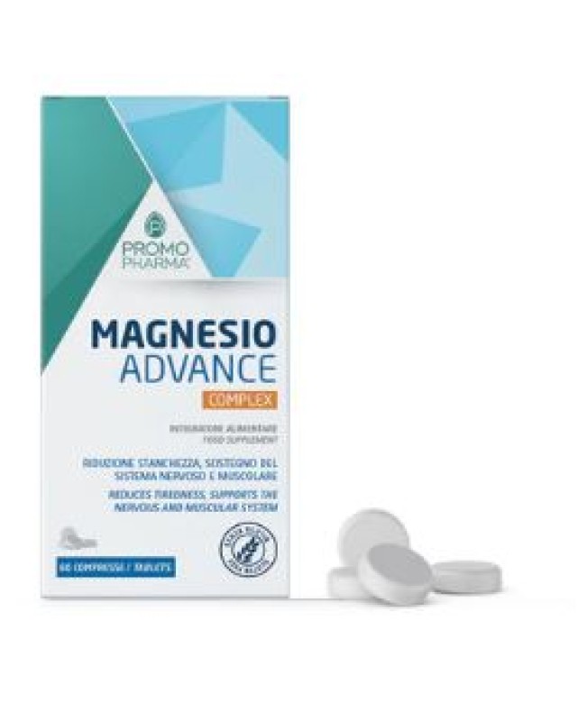 MAGNESIO ADVANCE COMPLEX 60CPR MAGNESIO ADVANCE COMPLEX 60CPR
