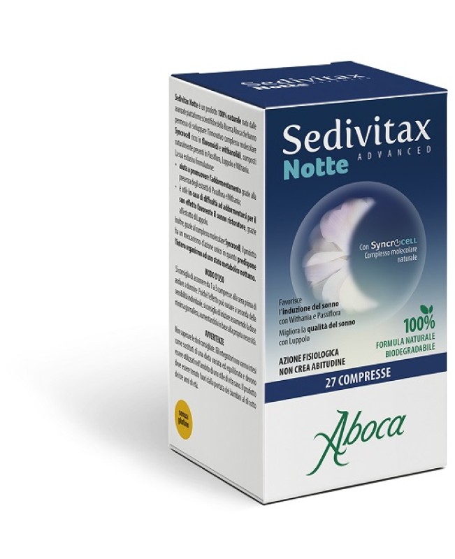 SEDIVITAX NOTTE ADVANCED 27CPR SEDIVITAX NOTTE ADVANCED 27CPR