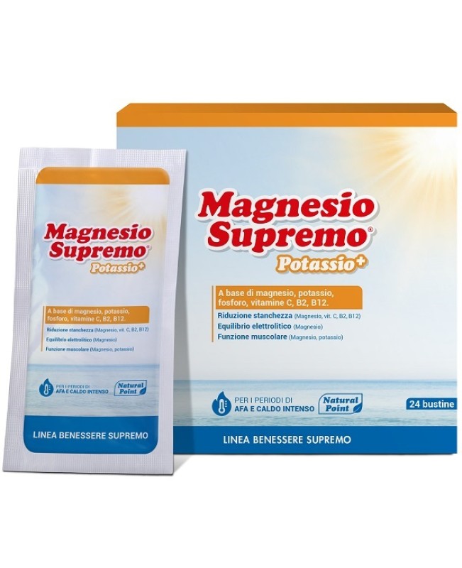 MAGNESIO SUPREMO POTASSIO+24BU MAGNESIO SUPREMO POTASSIO+24BU