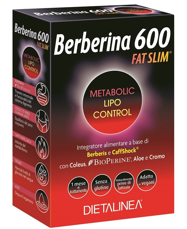 DIETALINEA BERBERINA 600 60CPR DIETALINEA BERBERINA 600 60CPR