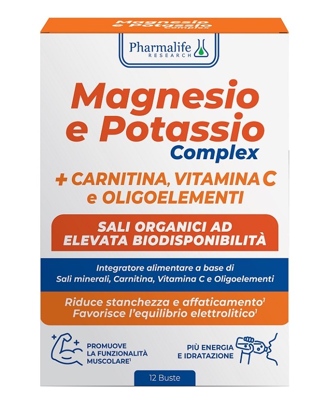 MAGNESIO e POTAS COMPL 12BUST