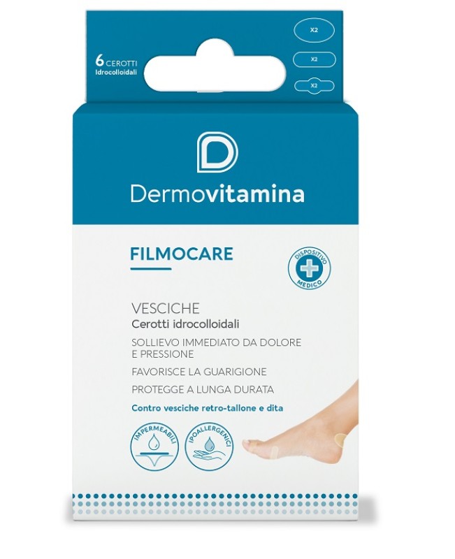 DERMOVITAMINA FILM CER VESC 6P